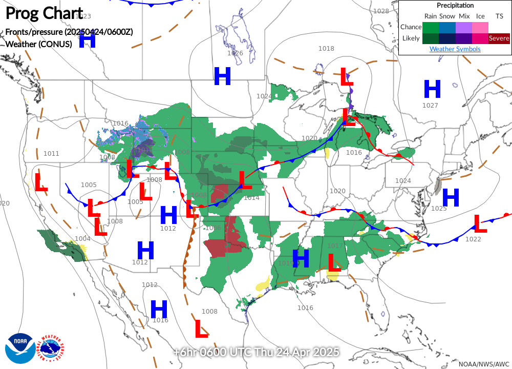 Willamette Aviation Prognostic Charts